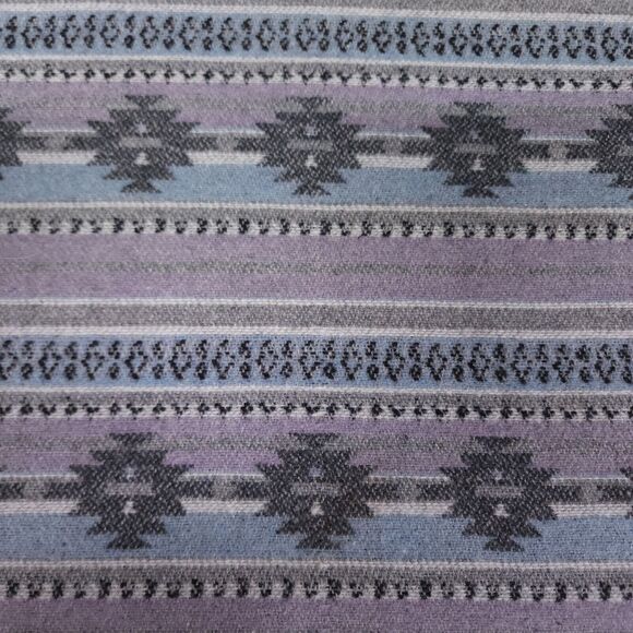 Wholesale Southwest Stripe Lavender Fabric Native Print by the Bolt 40 yards - Picture 5 of 10